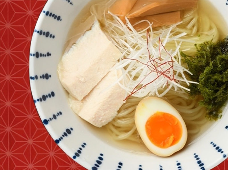 温かい冷麺