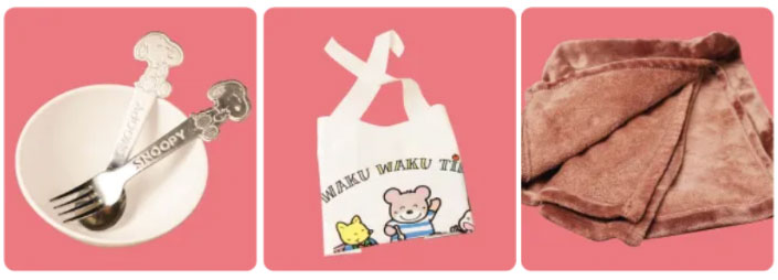 充実したお子様向けアメニティ！