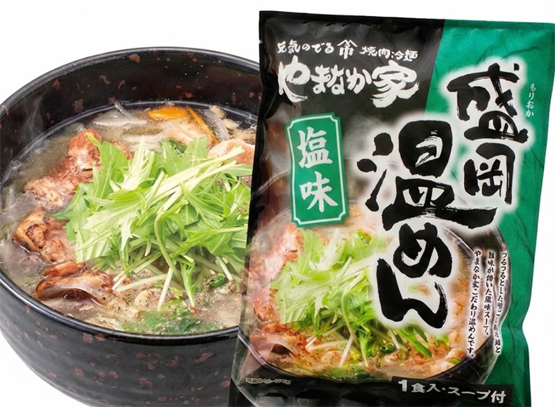 やまなか家の盛岡温めん